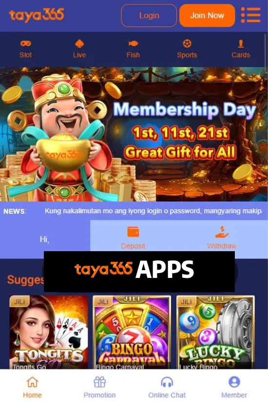 TAYA365 Apps